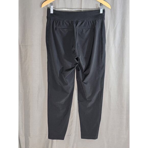 Athleta Brooklyn Ankle Pant Black Minimalist Gorpcore Tapered Trousers Women 2P - Picture 7 of 11
